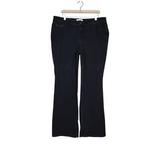 Levi's 580 Boot Cut Black Jean Women's 20 Medium